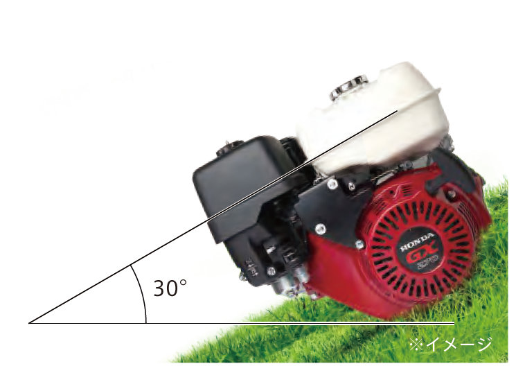 高傾斜エンジン