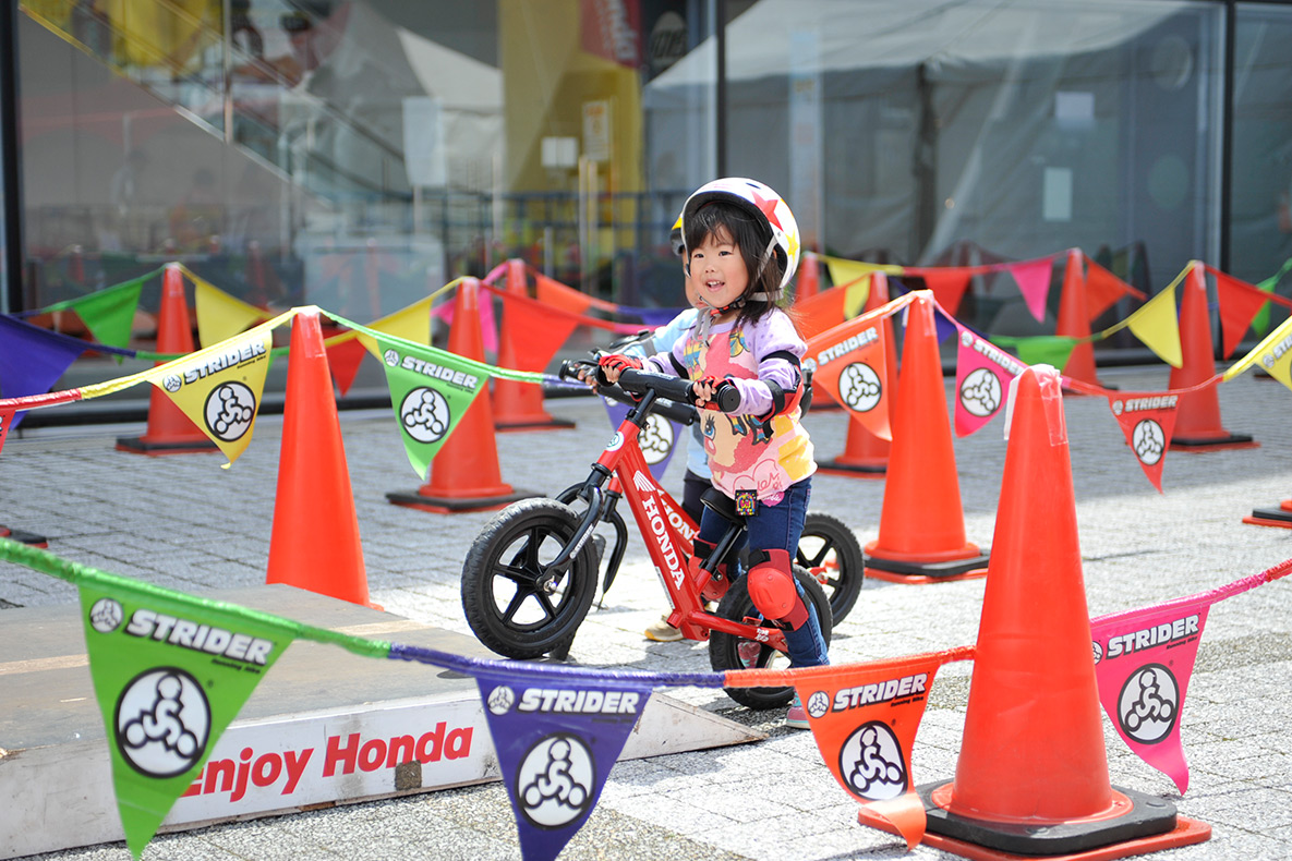 画像：ストライダー試乗会