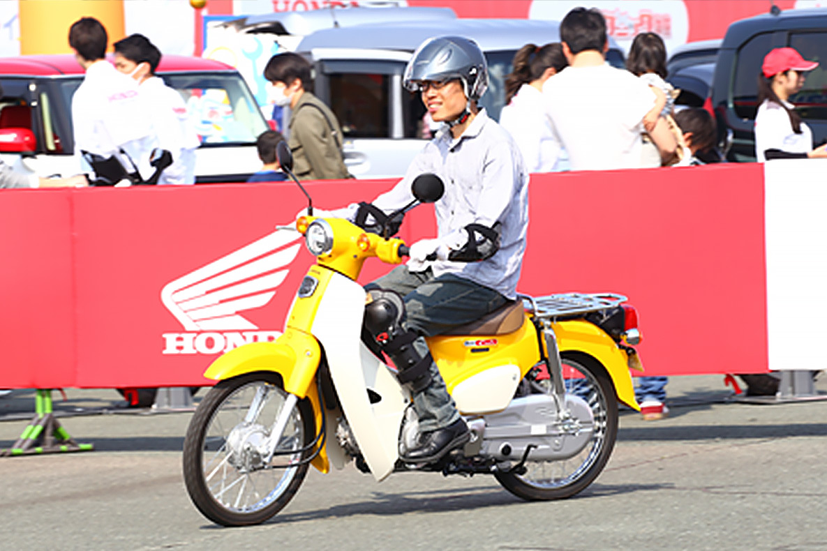 画像：原二・乗り方教室