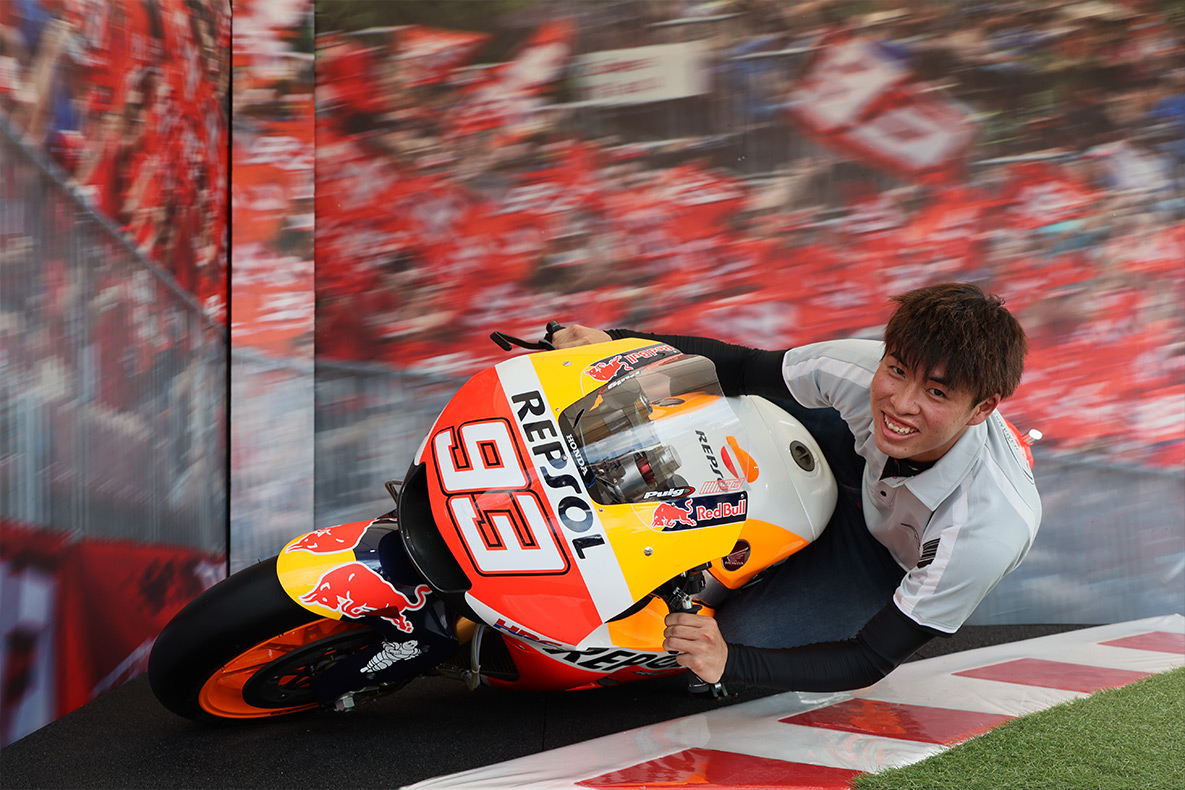 画像：なりきり！MotoGPライダー