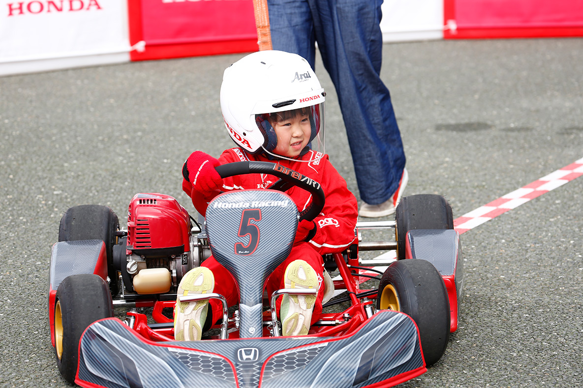 画像：Honda キッズカート体験