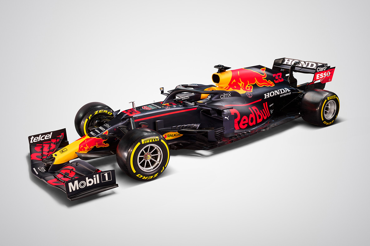 画像：Red Bull Racing Honda RB16B 記念撮影