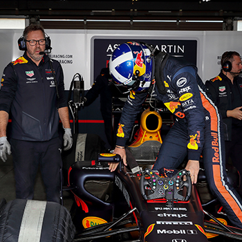 Aston Martin Red Bull Racing Showrun