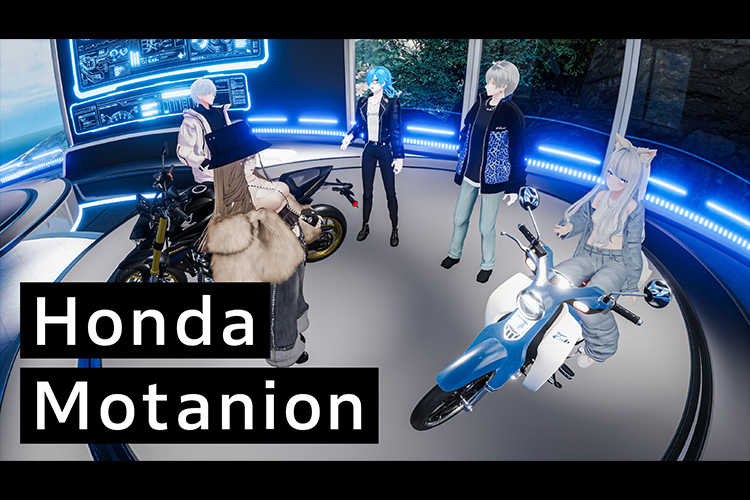 画像：VRバイクコンテンツ体験