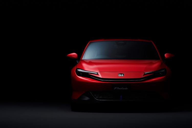 画像：新型PRELUDE 展示