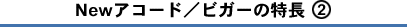 Newアコード/ビガーの特長(2)