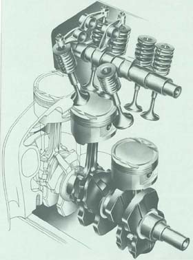 新1.8L SOHC12バルブエンジン