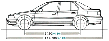 二面図 アコード2.0Si