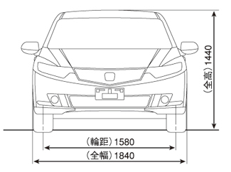 正面図