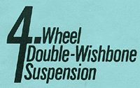 4-Wheel Double-Wishbone Suspension