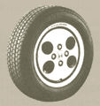 185/60R14+14インチアルミホイール