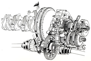 ホンダマチック3AT図 