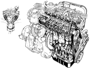 4バルブシステム/1.5L 16バルブ デュアルキャブ エンジン