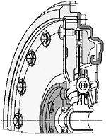 フレキシブルフライホイール構造図