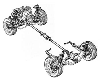イラスト:4ドア リアルタイム4WD JX-i