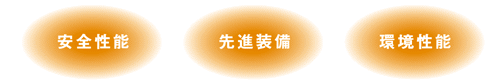 安全性能 先進装備 環境性能