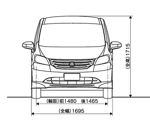 正面図