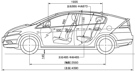 側面図