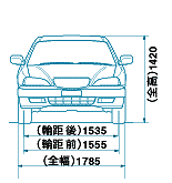 正面図