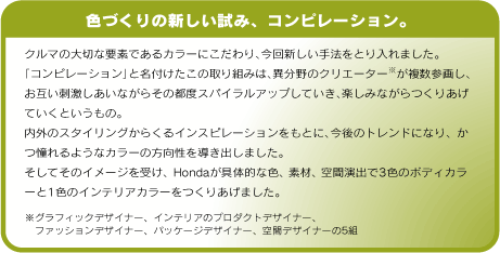 色づくりの新しい試み、コンピレーション。