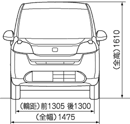 正面図