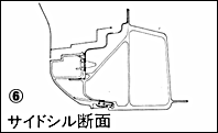 サイドシル断面