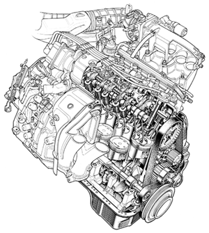バルブエンジン構造図