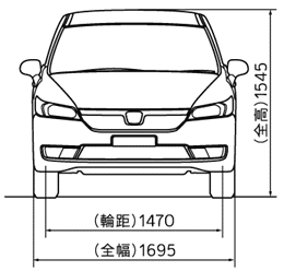 正面図