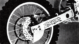 CR250Rリアフォーク