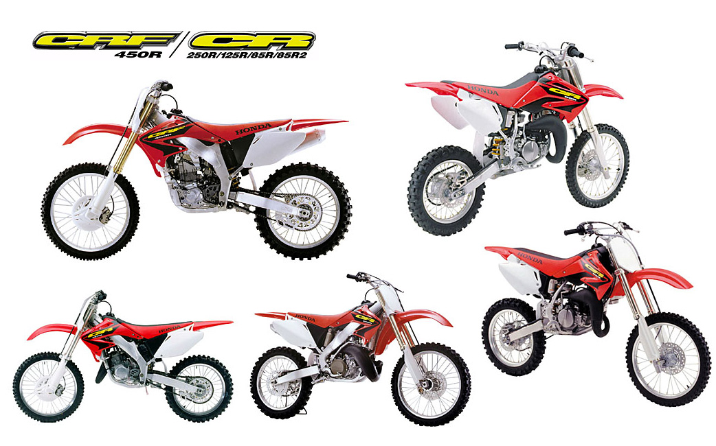 CRF 450R | CR 250R/125R/85R/85R2