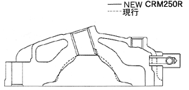 シリンダーヘッド断面図