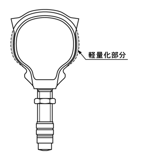 タイヤ断面図