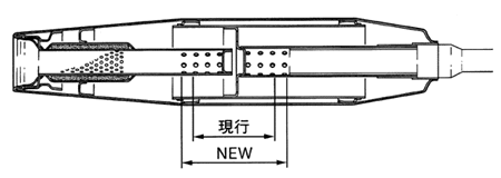 マフラー断面図