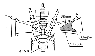 シリンダーヘッド レイアウト図