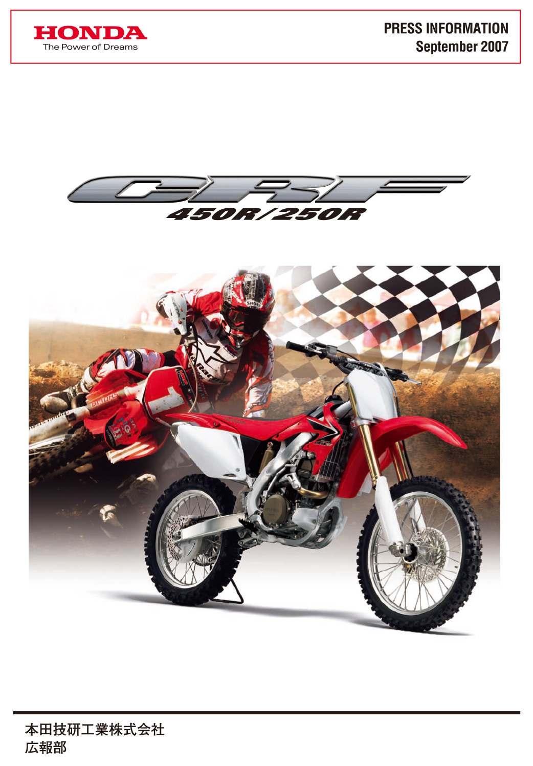 CRF450R/250R