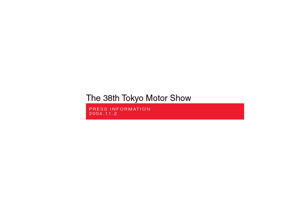 The 38th Tokyo Motor Show
