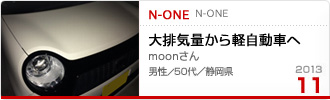 2013N11̉Ƒc N-ONE