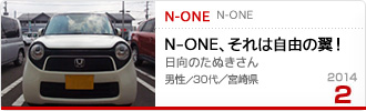 2014N2̉Ƒc N-ONE