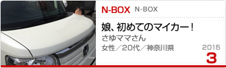 2015N3̉Ƒc N-BOX