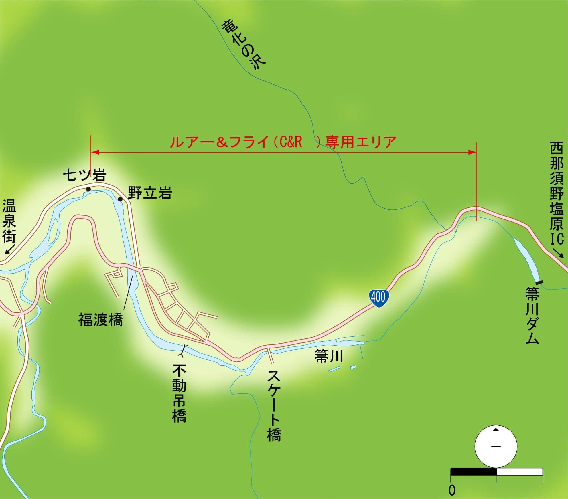 つり人社 編集長おすすめ 栃木県 箒川のニジマス釣り おすすめの釣り場 Honda釣り倶楽部 Honda