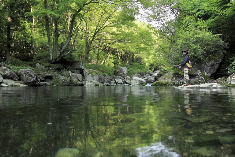 釣れない時はポイントを変える……と