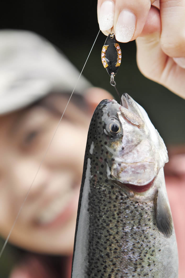 自分で考えたカラーで釣れた、最高！自分で考えたカラーで釣れた、最高！