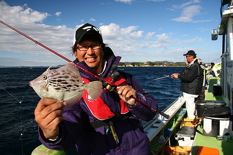 カワハギの沖釣り入門 カワハギの釣り方 基本編 釣り方 釣り具解説 Honda釣り倶楽部 Honda