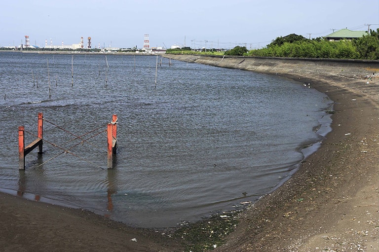 砂浜は、流入河川などがある汽水域ならポイントになることも。ただしサオを出してみて、すぐに反応がなければ粘る必要はない