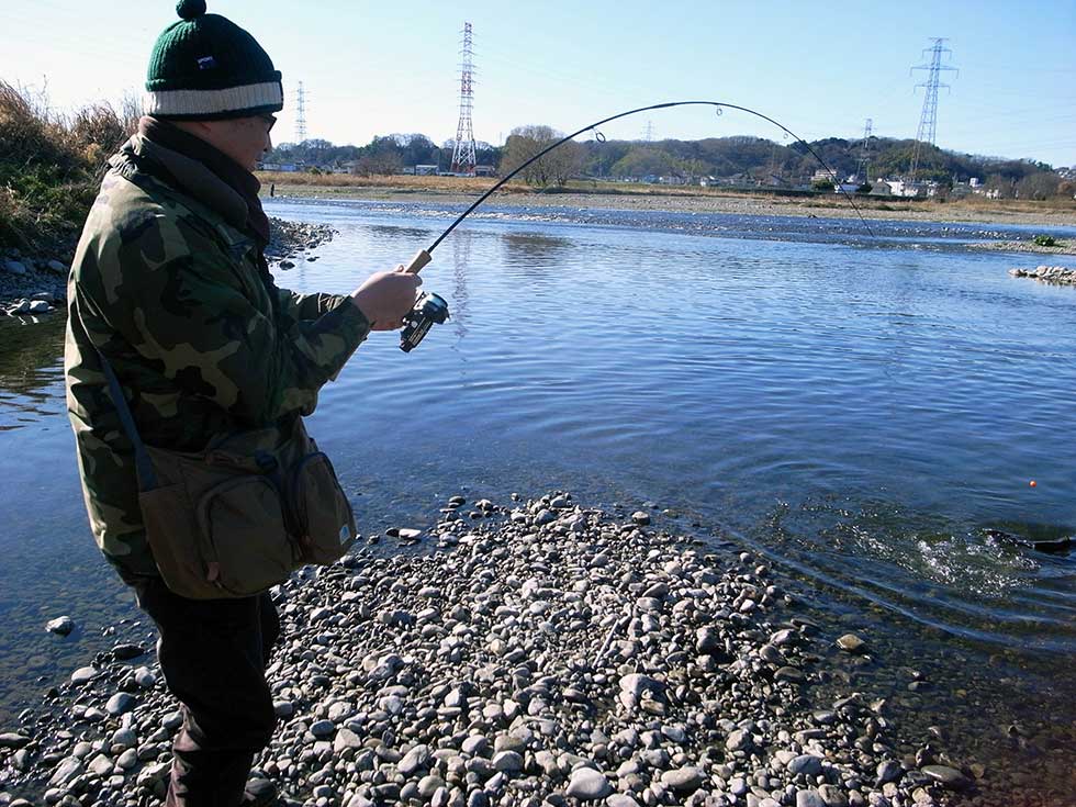 ドラッグは魚が寄せられる程度にきつめにしておく