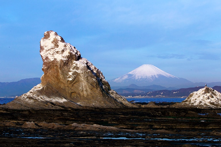 絶景釣り紀行「烏帽子岩」編 - 海から望む望む世界遺産・富士の威容