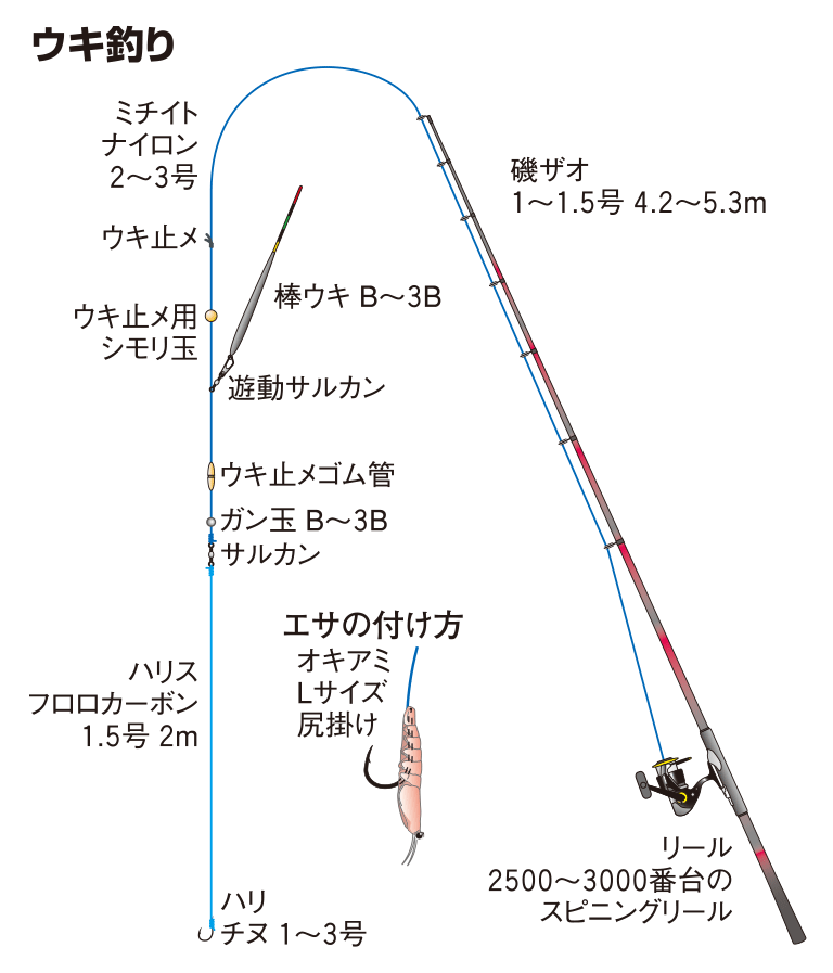 アイゴの仕掛け ウキ釣り 釣魚図鑑 特徴 仕掛け さばき方 Honda釣り倶楽部 Honda