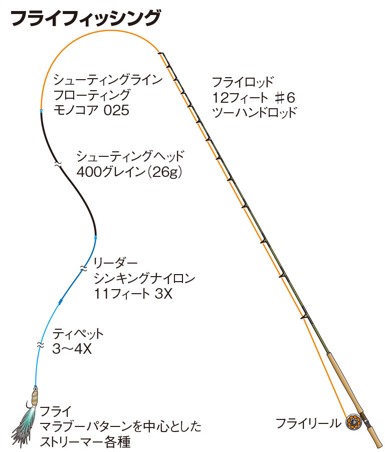 ブラウントラウトの仕掛け フライ ルアー 釣魚図鑑 特徴 仕掛け さばき方 Honda釣り倶楽部 Honda