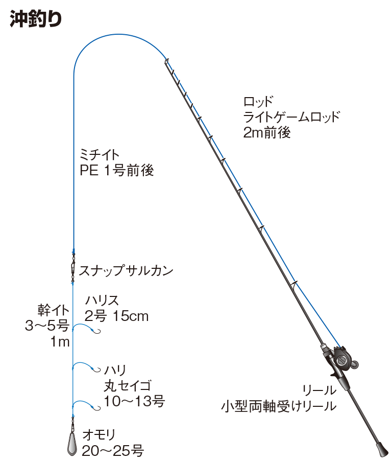 イシモチの仕掛け 沖釣り 投げ釣り 釣魚図鑑 特徴 仕掛け さばき方 Honda釣り倶楽部 Honda