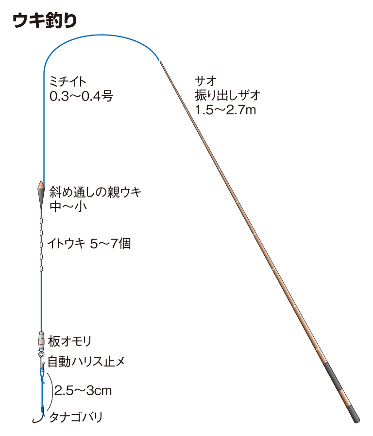 カネヒラの仕掛け ウキ釣り 釣魚図鑑 特徴 仕掛け さばき方 Honda釣り倶楽部 Honda